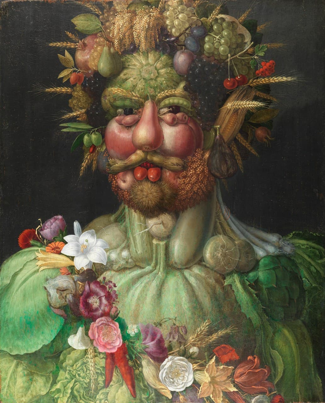 Featured painting by Giuseppe Arcimboldo