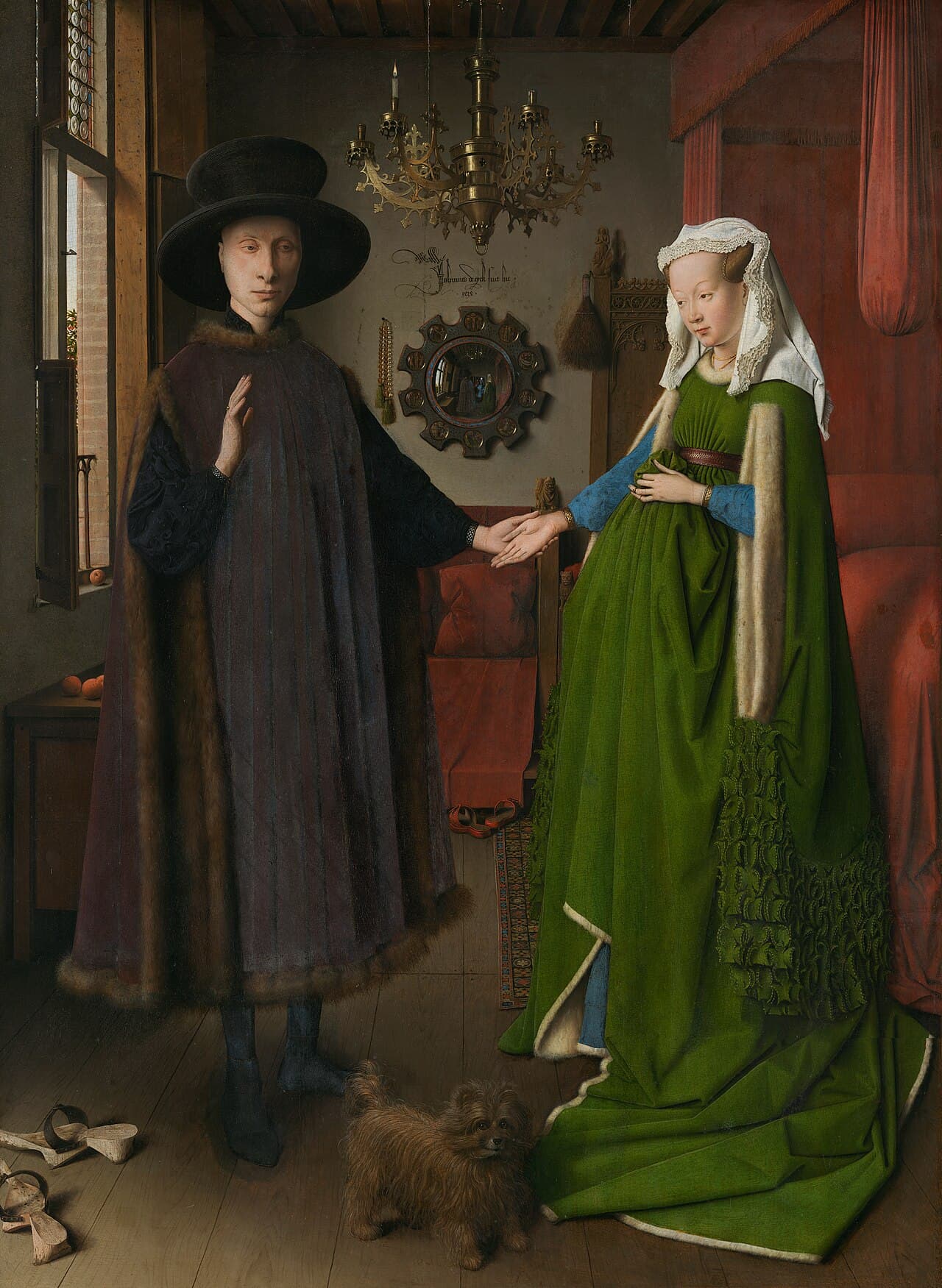 Featured painting by Jan van Eyck