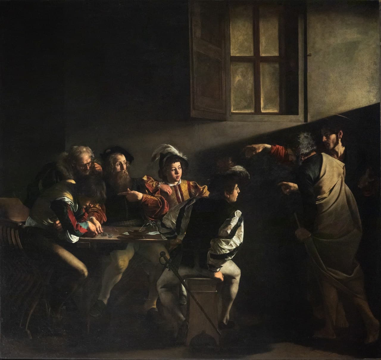 Featured painting by Caravaggio