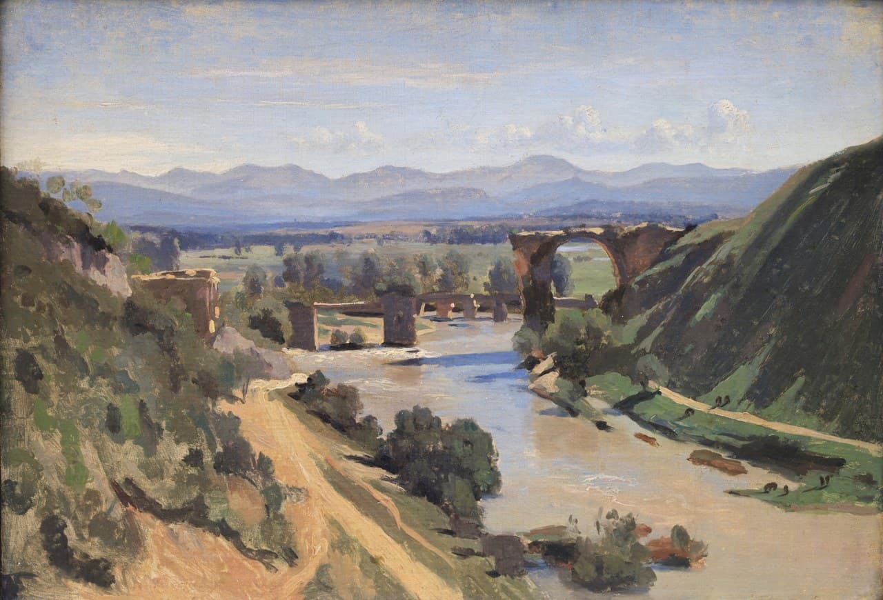 Featured painting by Camille Corot