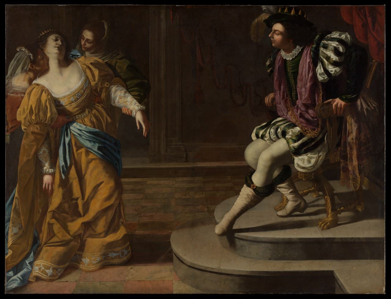 Featured painting by Artemisia Gentileschi