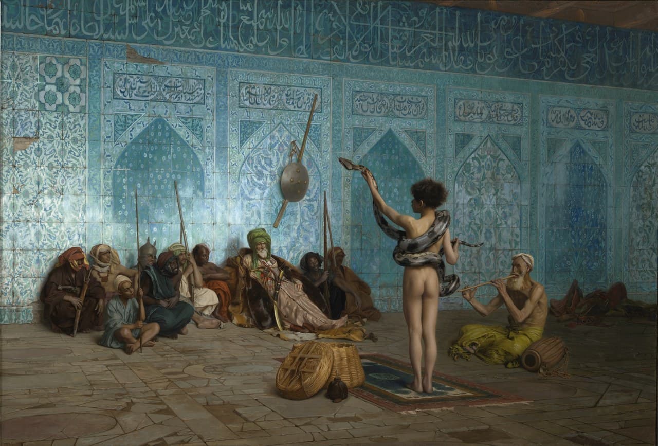 Featured painting by Jean-Léon Gérôme
