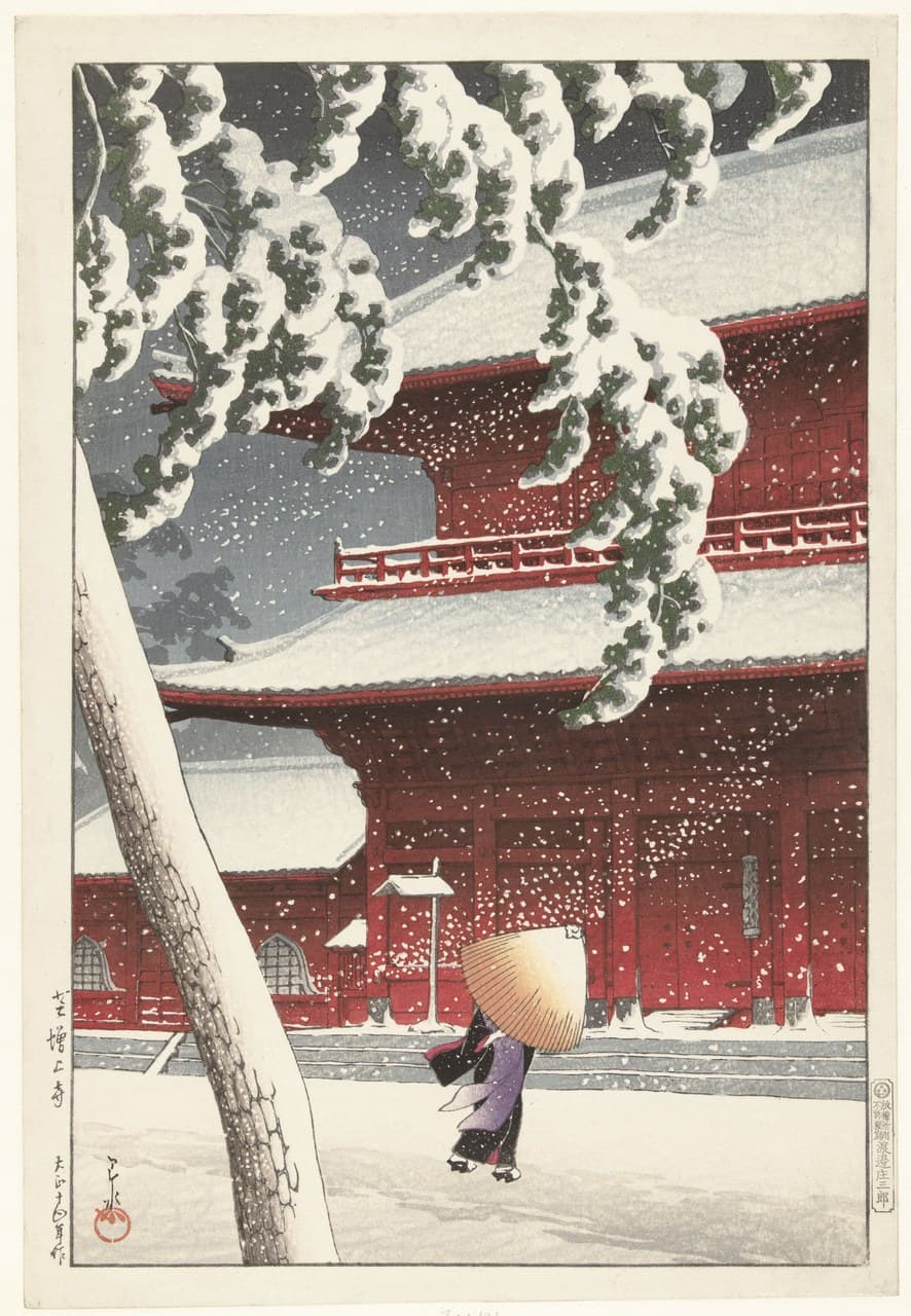 Featured painting by Kawase Hasui