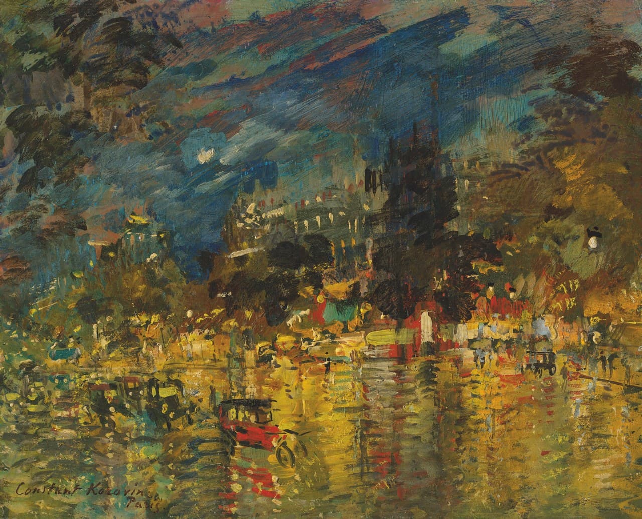 Featured painting by Konstantin Korovin