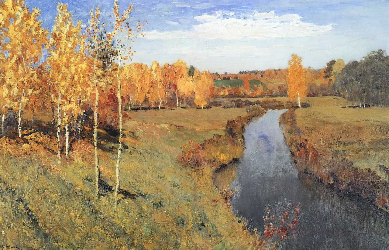 Featured painting by Isaac Levitan