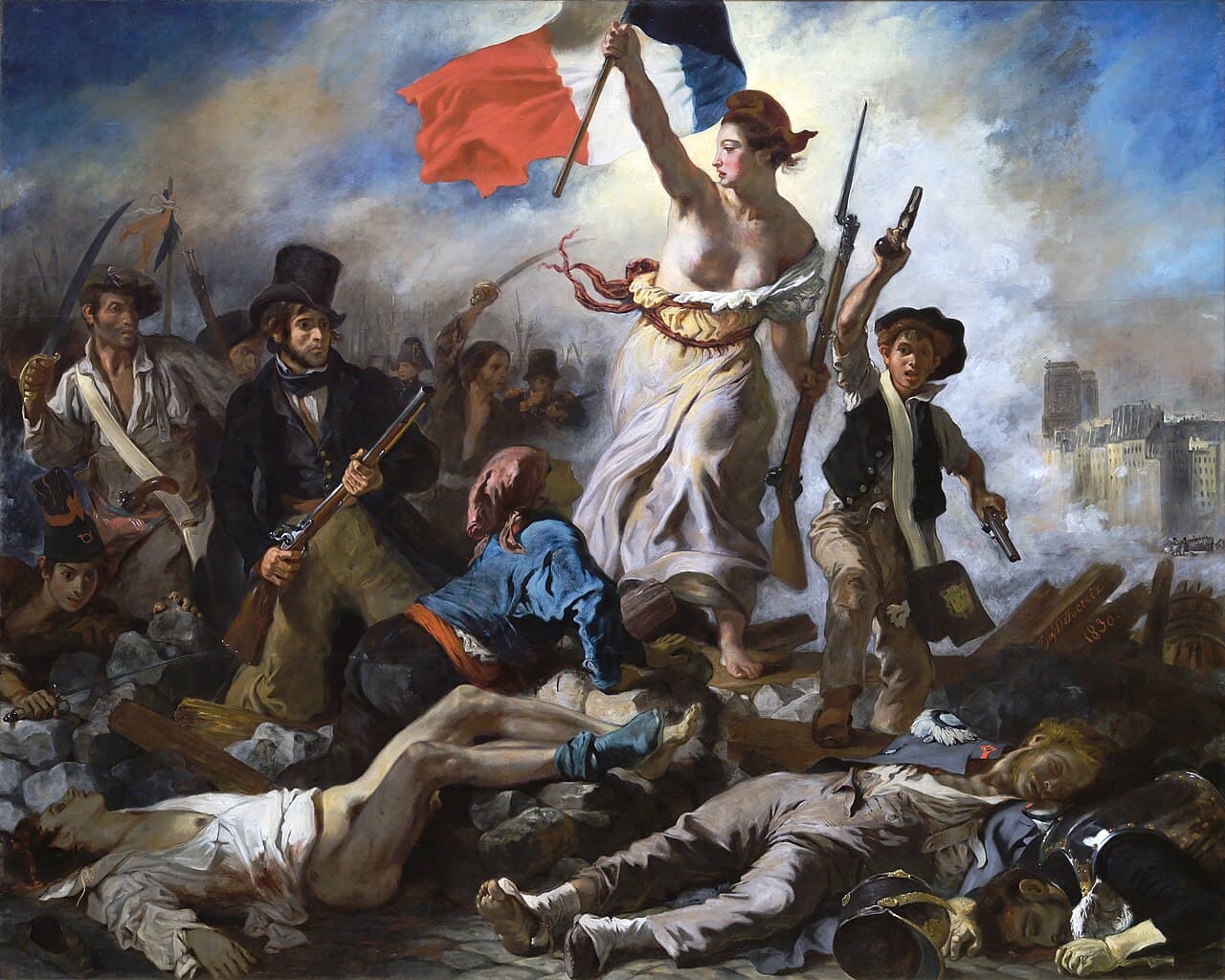 Featured painting by Eugène Delacroix