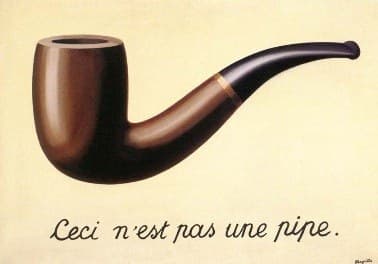 Featured painting by René Magritte