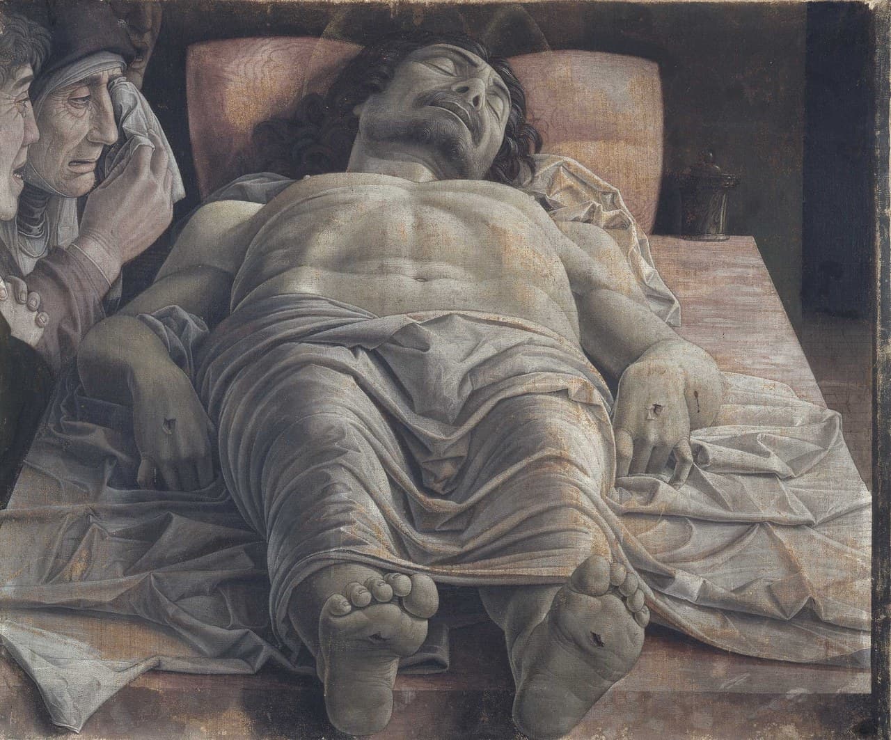 Featured painting by Andrea Mantegna