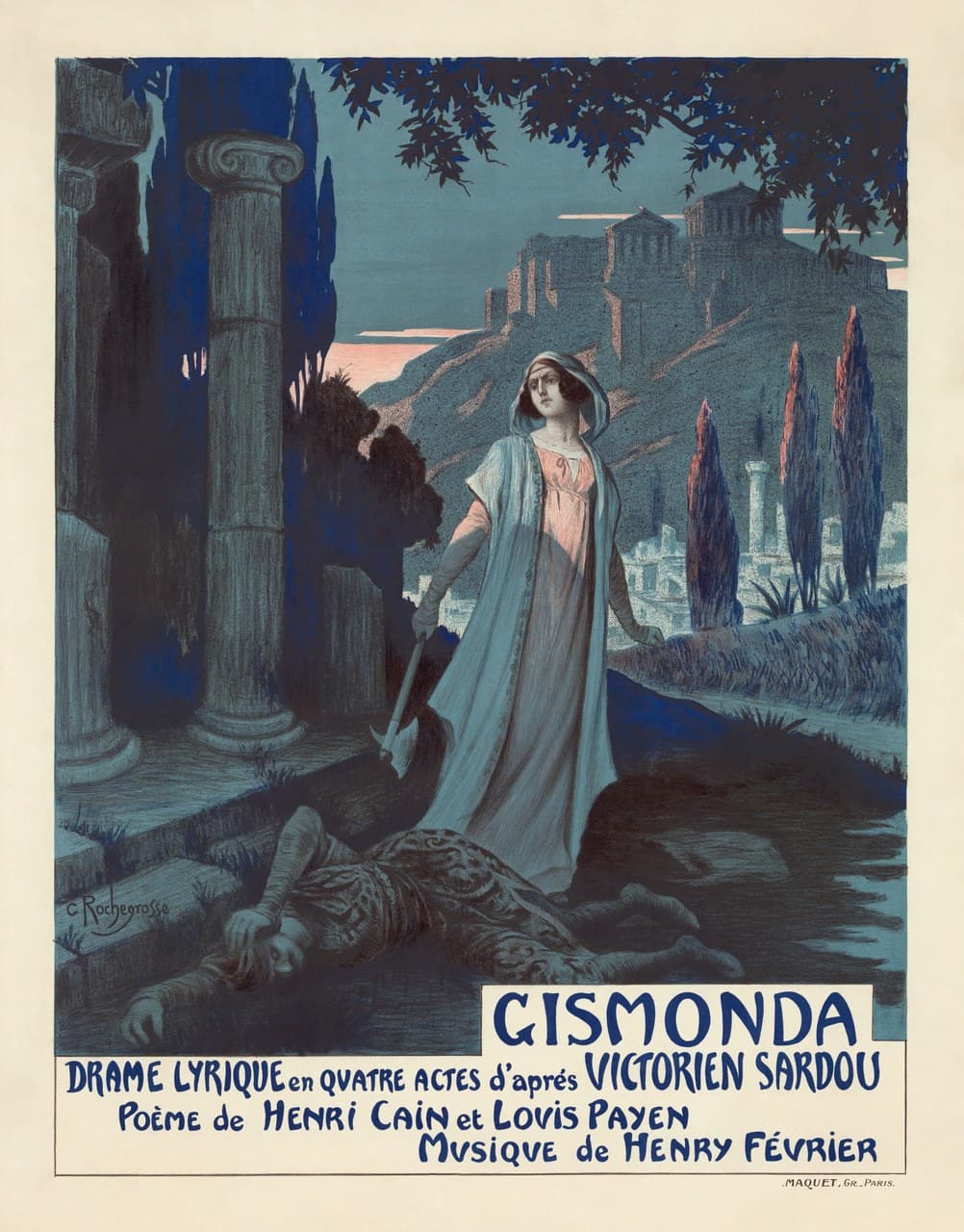 Featured painting by Alphonse Mucha