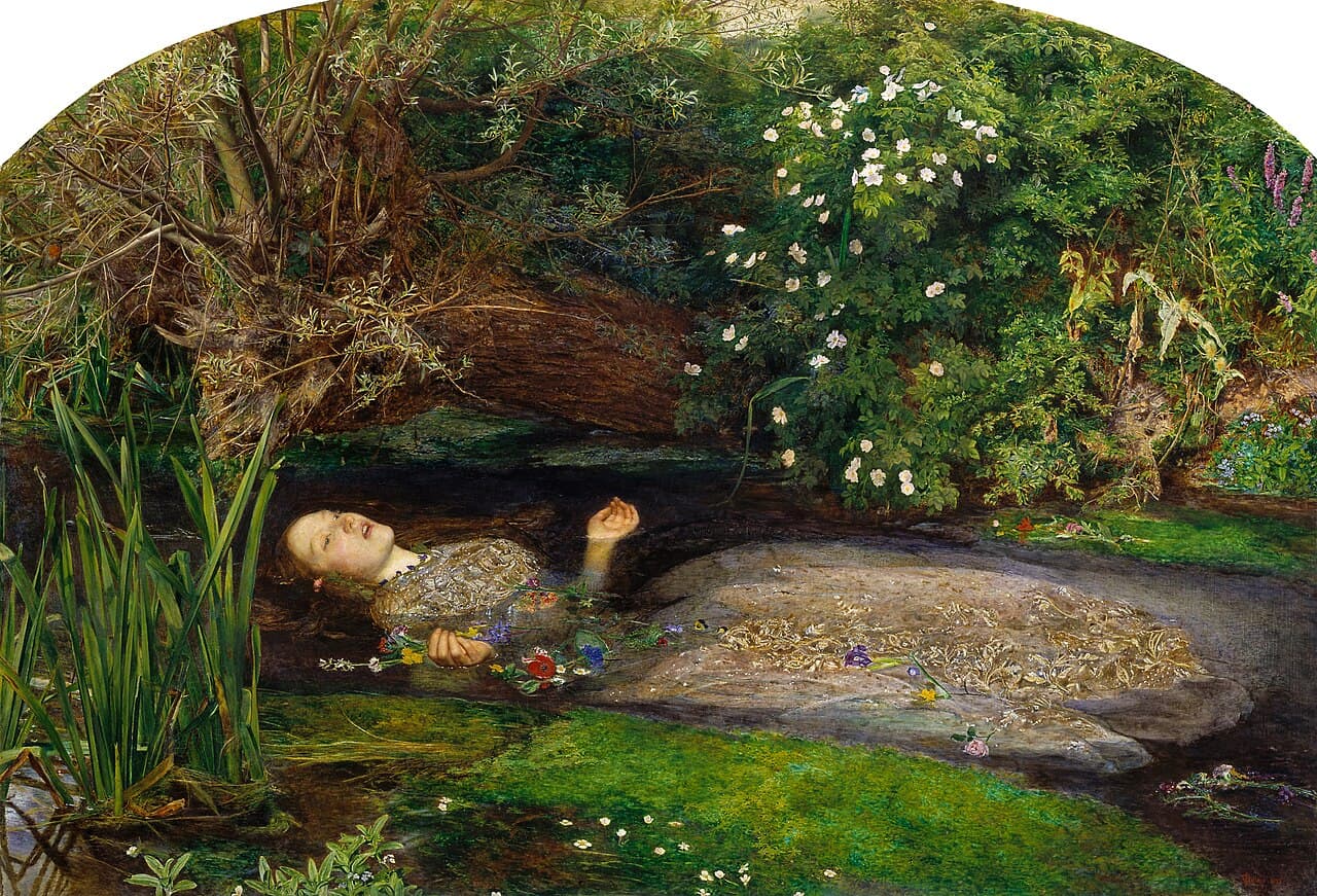 Featured painting by John Everett Millais