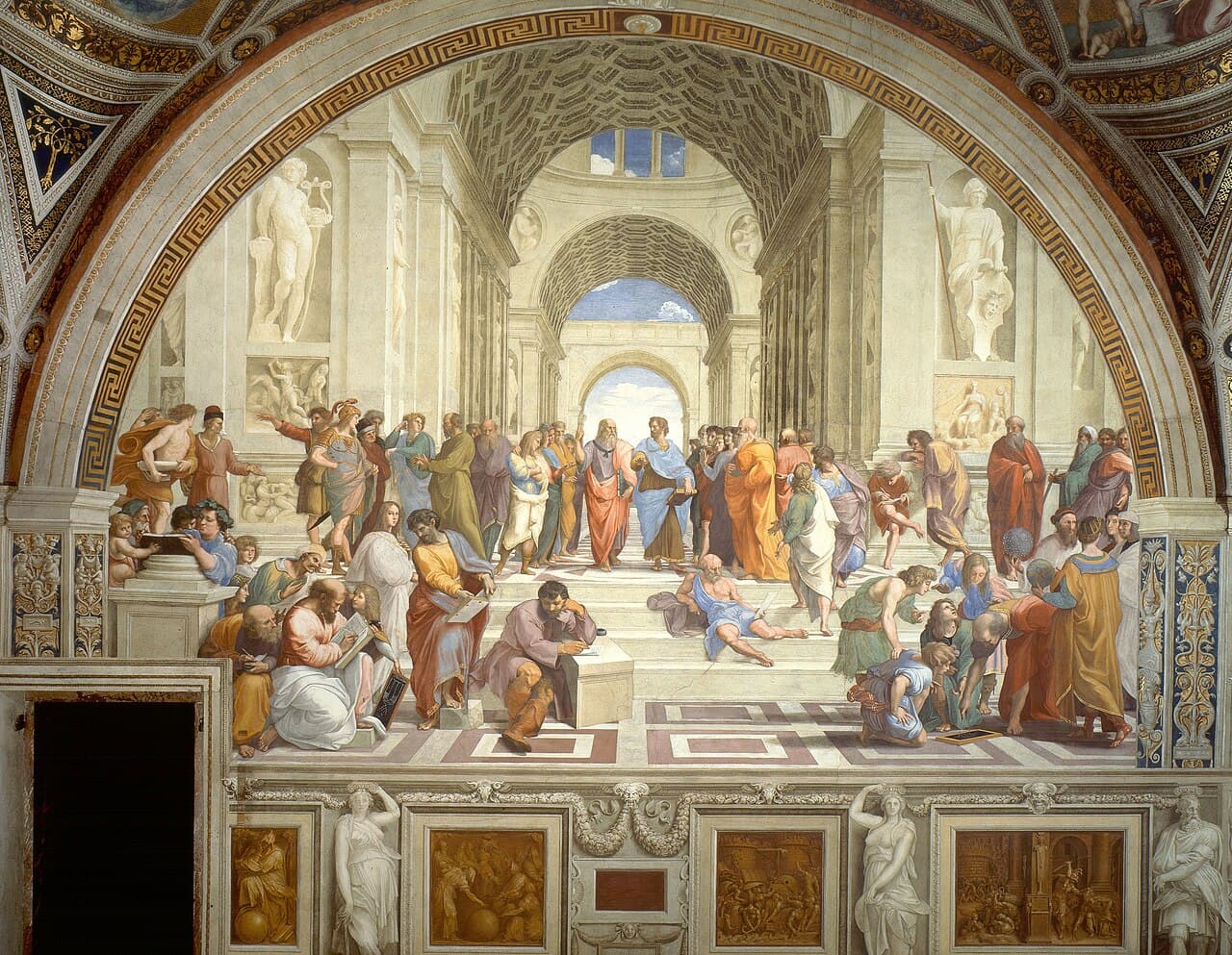 Featured painting by Raphael