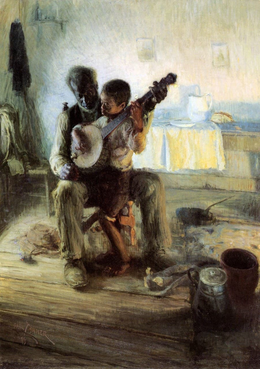 Featured painting by Henry Ossawa Tanner