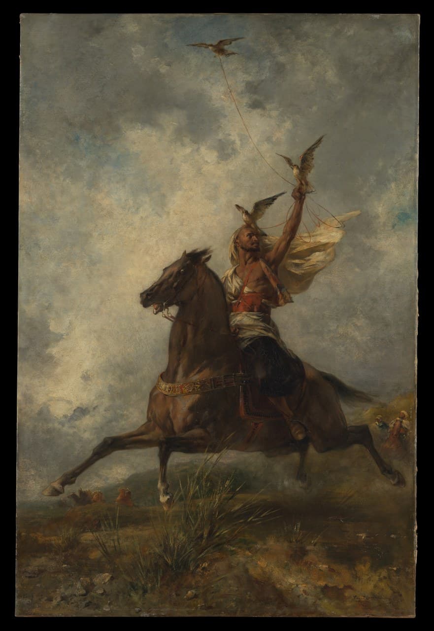 Featured painting by Eugène Fromentin