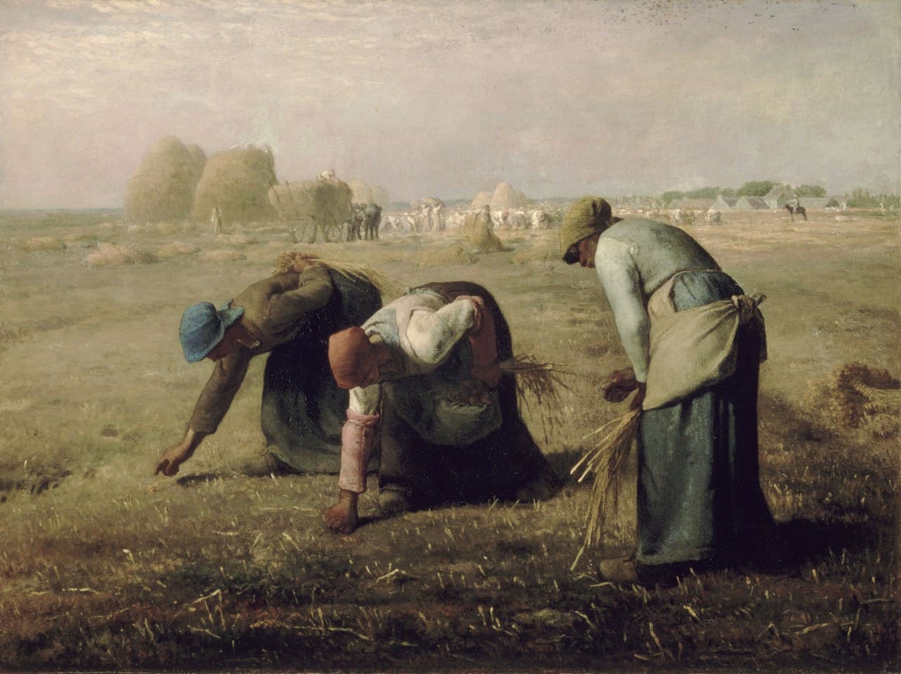 Featured painting by Jean-François Millet