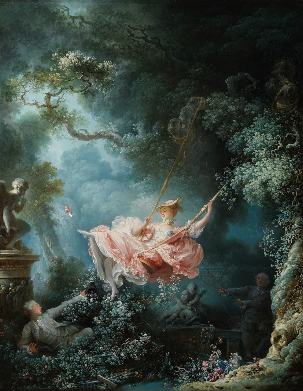 Featured painting by Jean-Honoré Fragonard