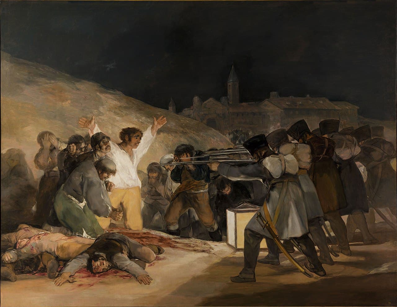 Featured painting by Francisco Goya
