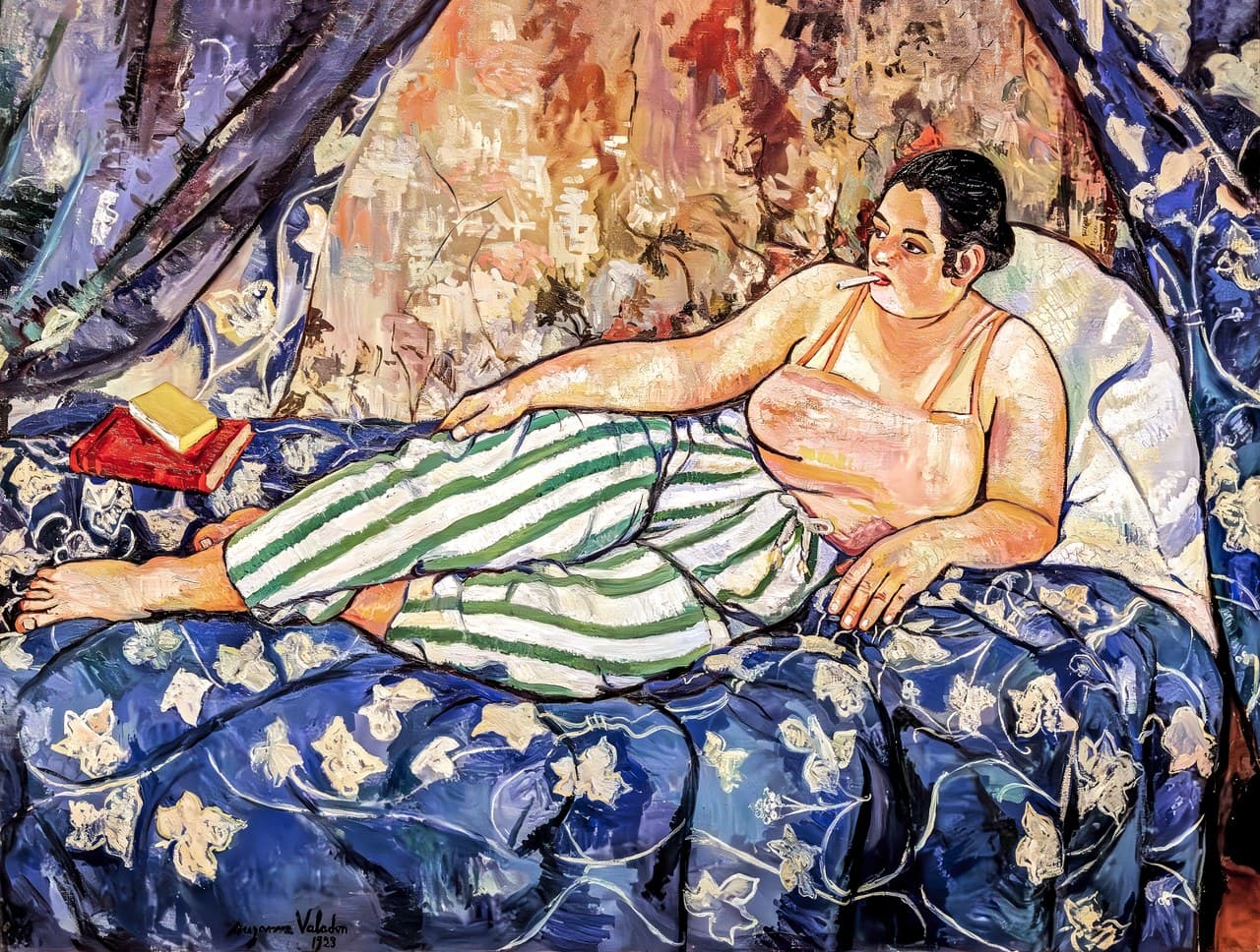 Featured painting by Suzanne Valadon