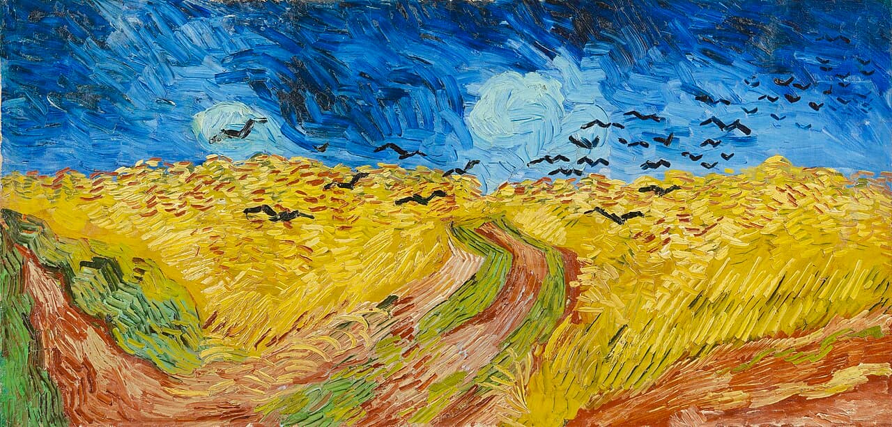 Wheatfield with Crows by Vincent van Gogh