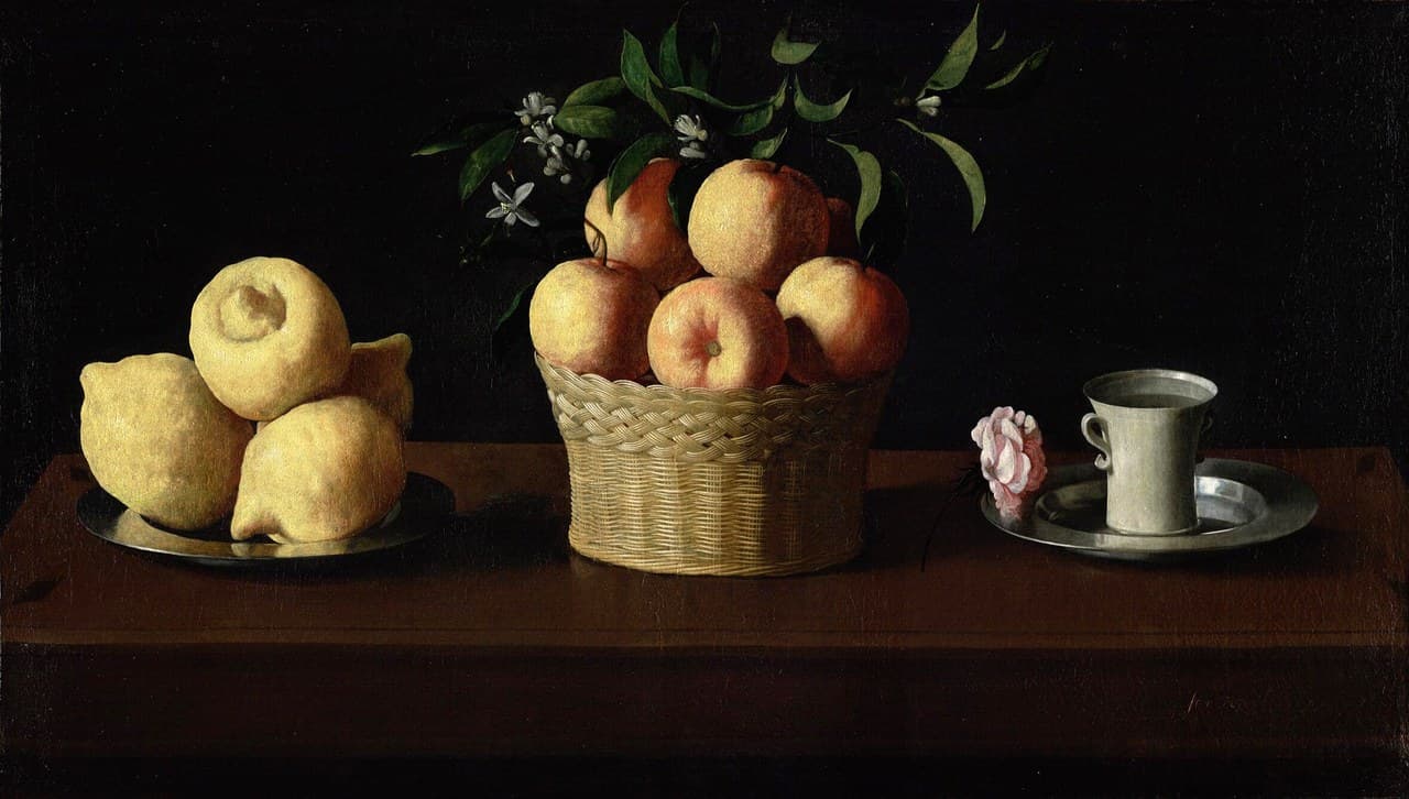 Featured painting by Francisco de Zurbarán