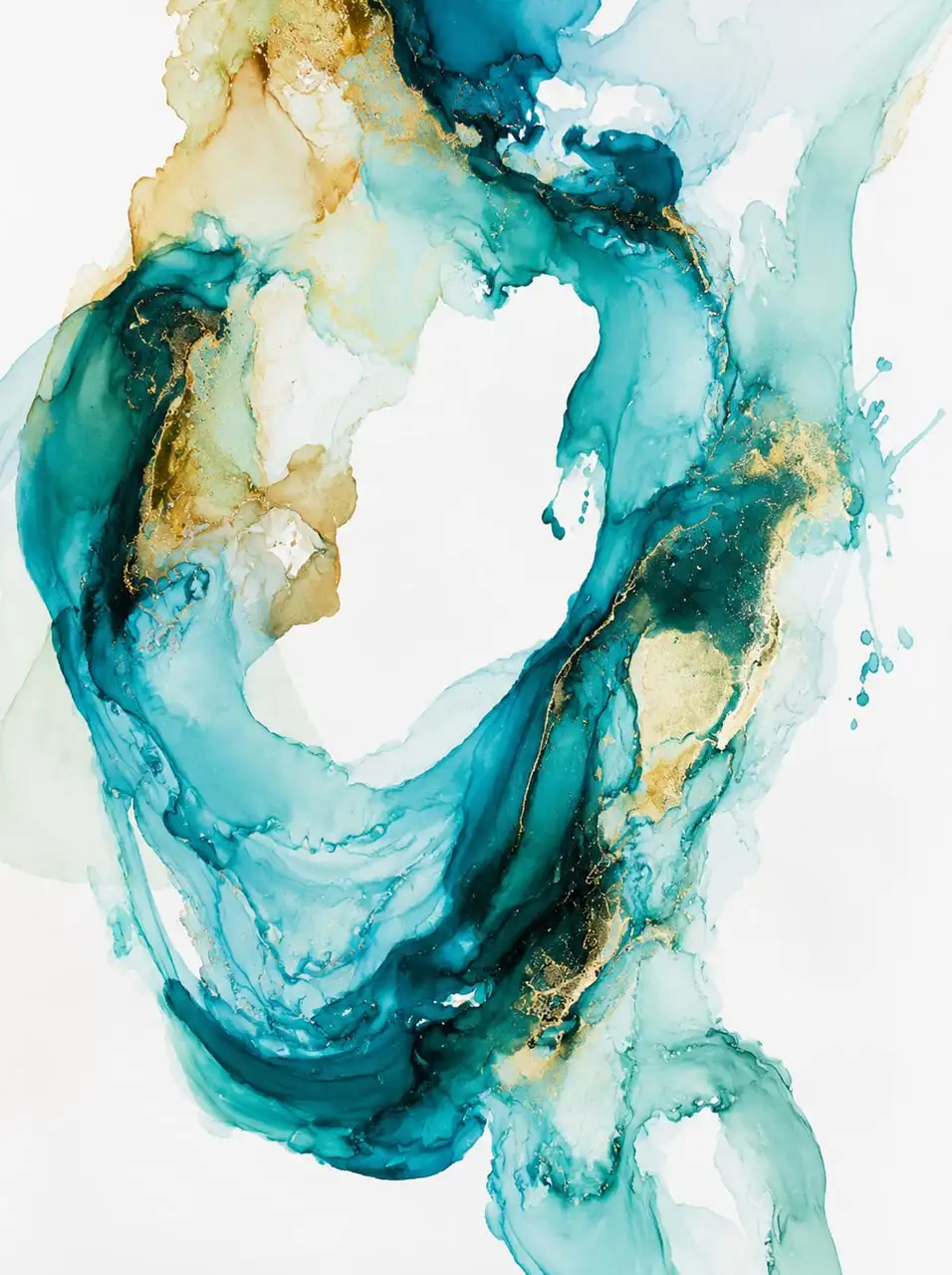 Teal Current by Chromora Studio