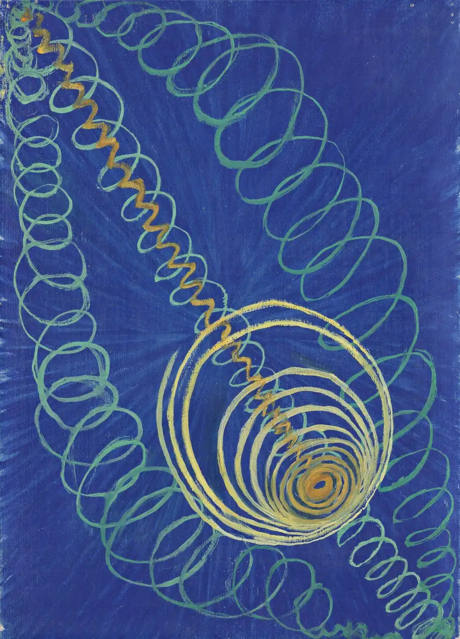 Primordial Chaos, No. 16 by Hilma af Klint