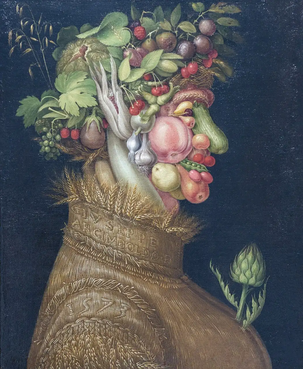 Summer by Giuseppe Arcimboldo