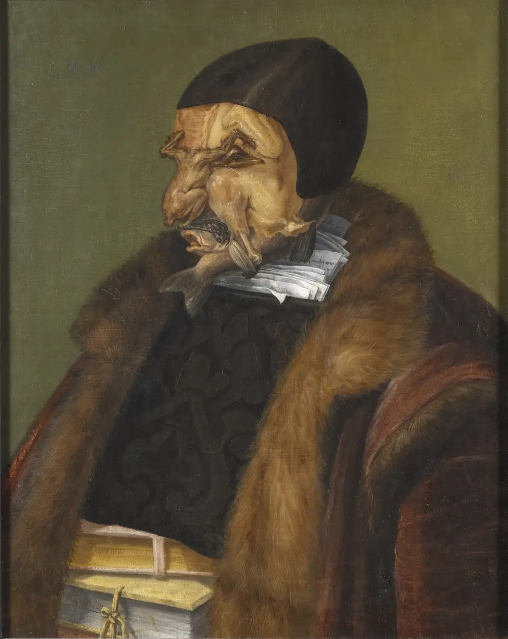 The Jurist by Giuseppe Arcimboldo