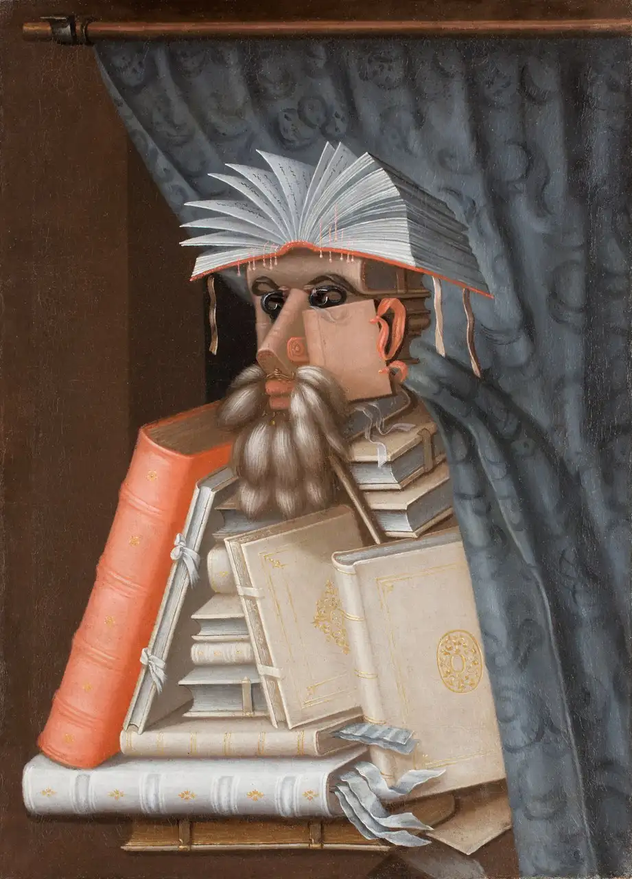 The Librarian (attributed to Arcimboldo) by Attributed to Giuseppe Arcimboldo