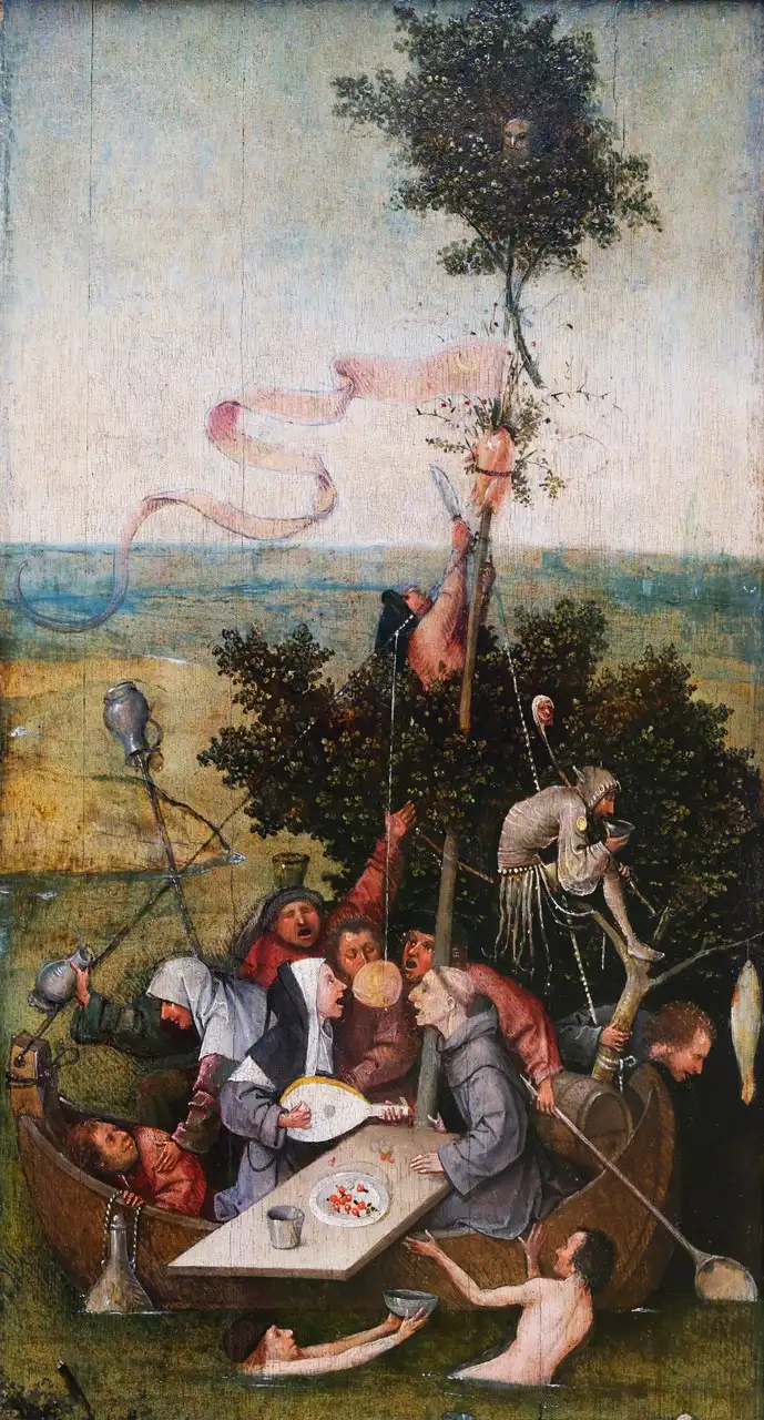 Ship of Fools by Hieronymus Bosch