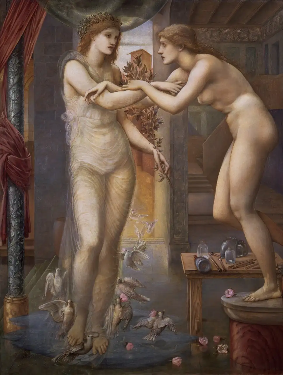 Pygmalion and the Image: The Godhead Fires by Edward Burne-Jones