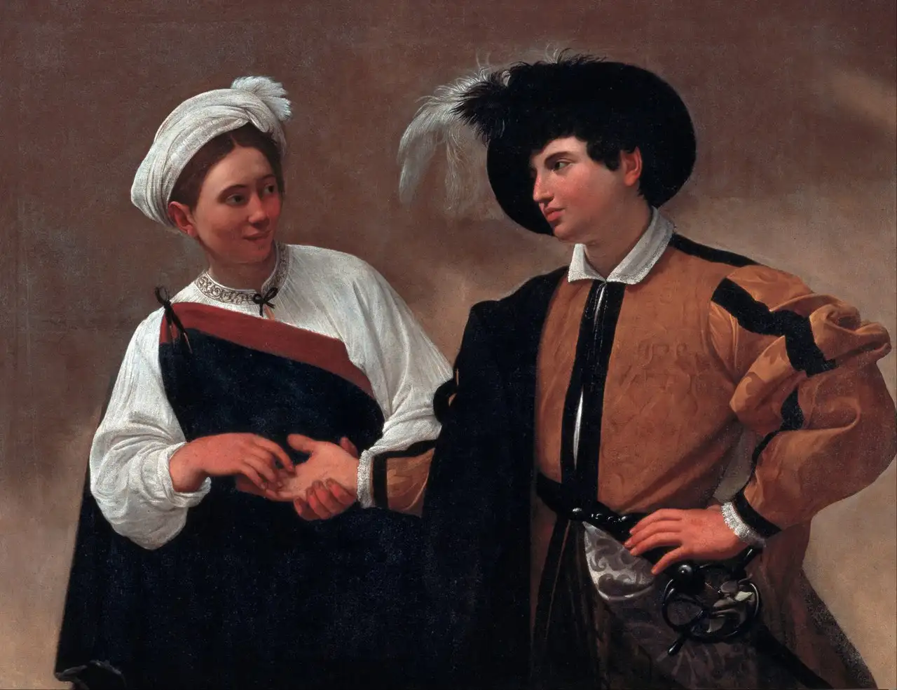 The Fortune Teller by Caravaggio