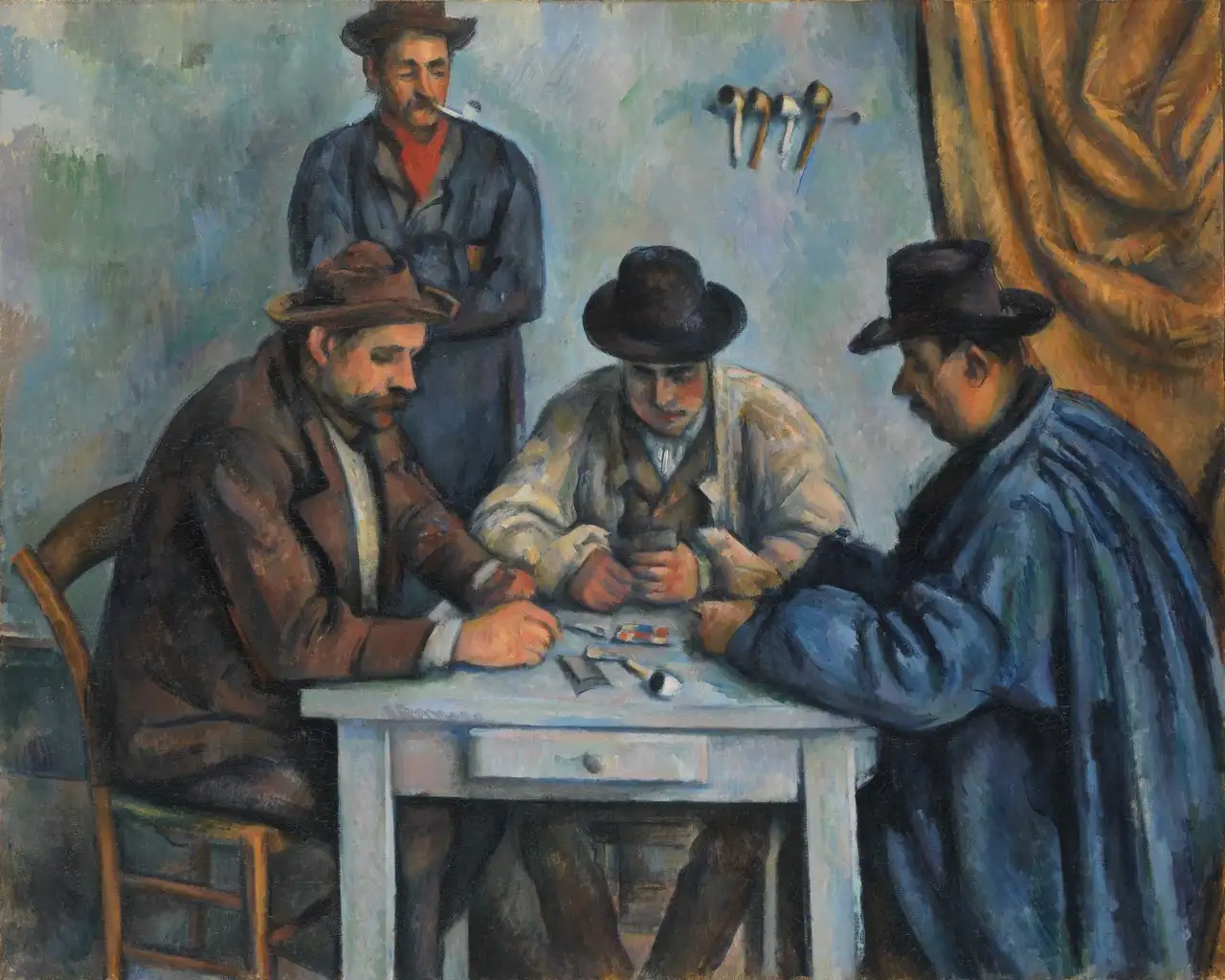 The Card Players (Metropolitan Museum) by Paul Cézanne