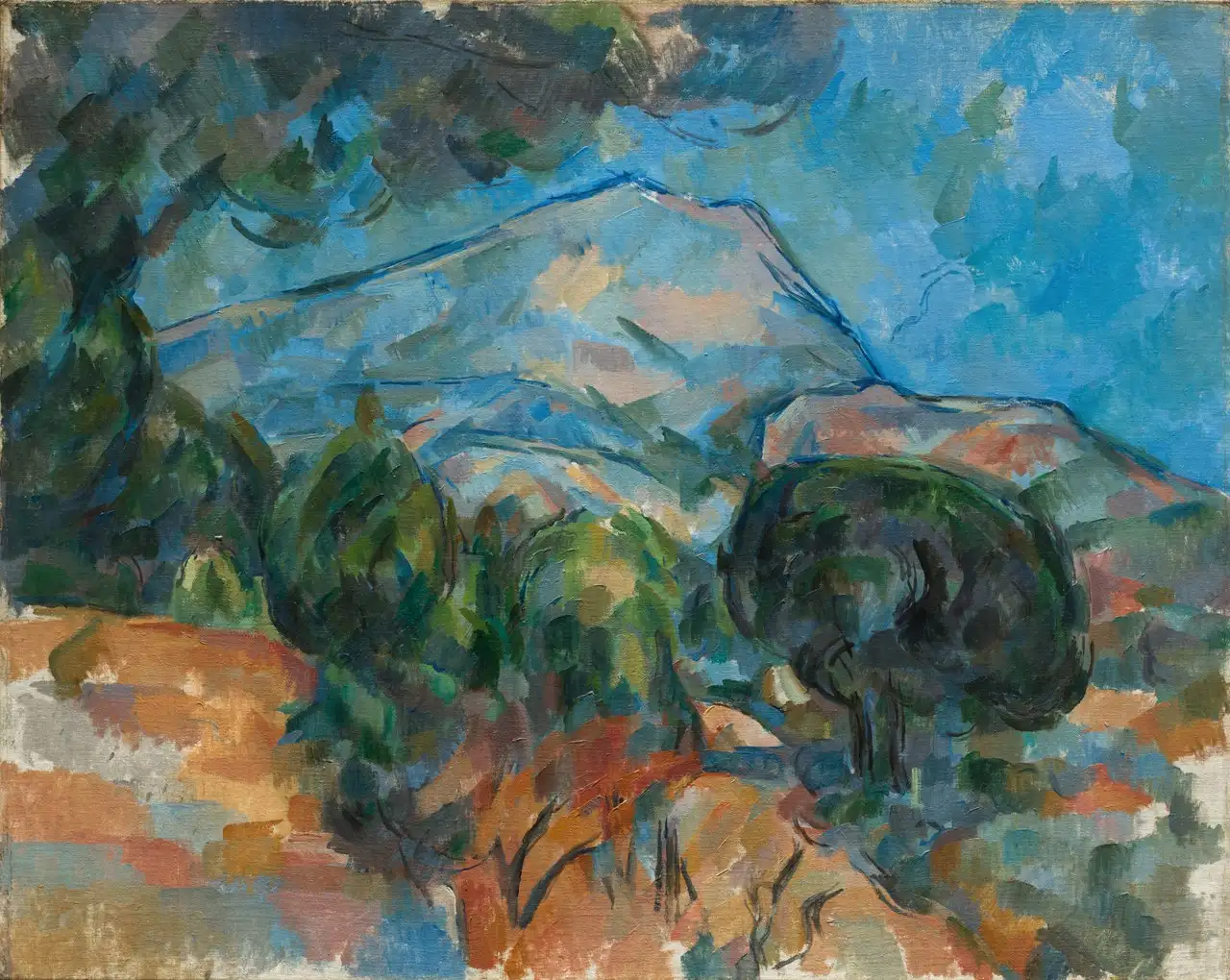 Mont Sainte-Victoire by Paul Cézanne