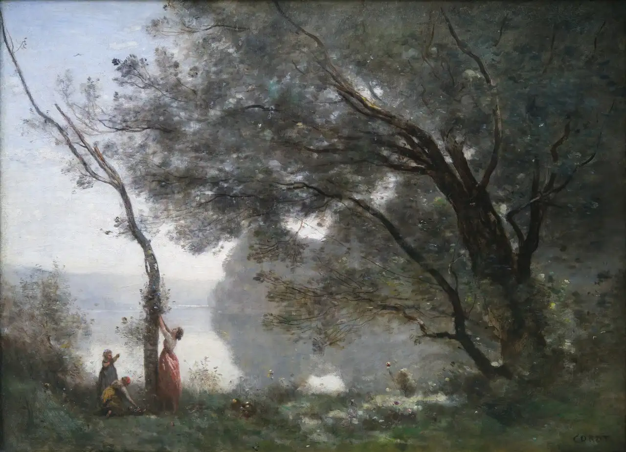 Souvenir de Mortefontaine by Camille Corot