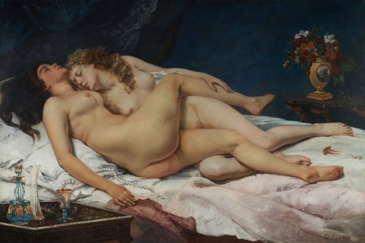 Le Sommeil (Sleep) by Gustave Courbet