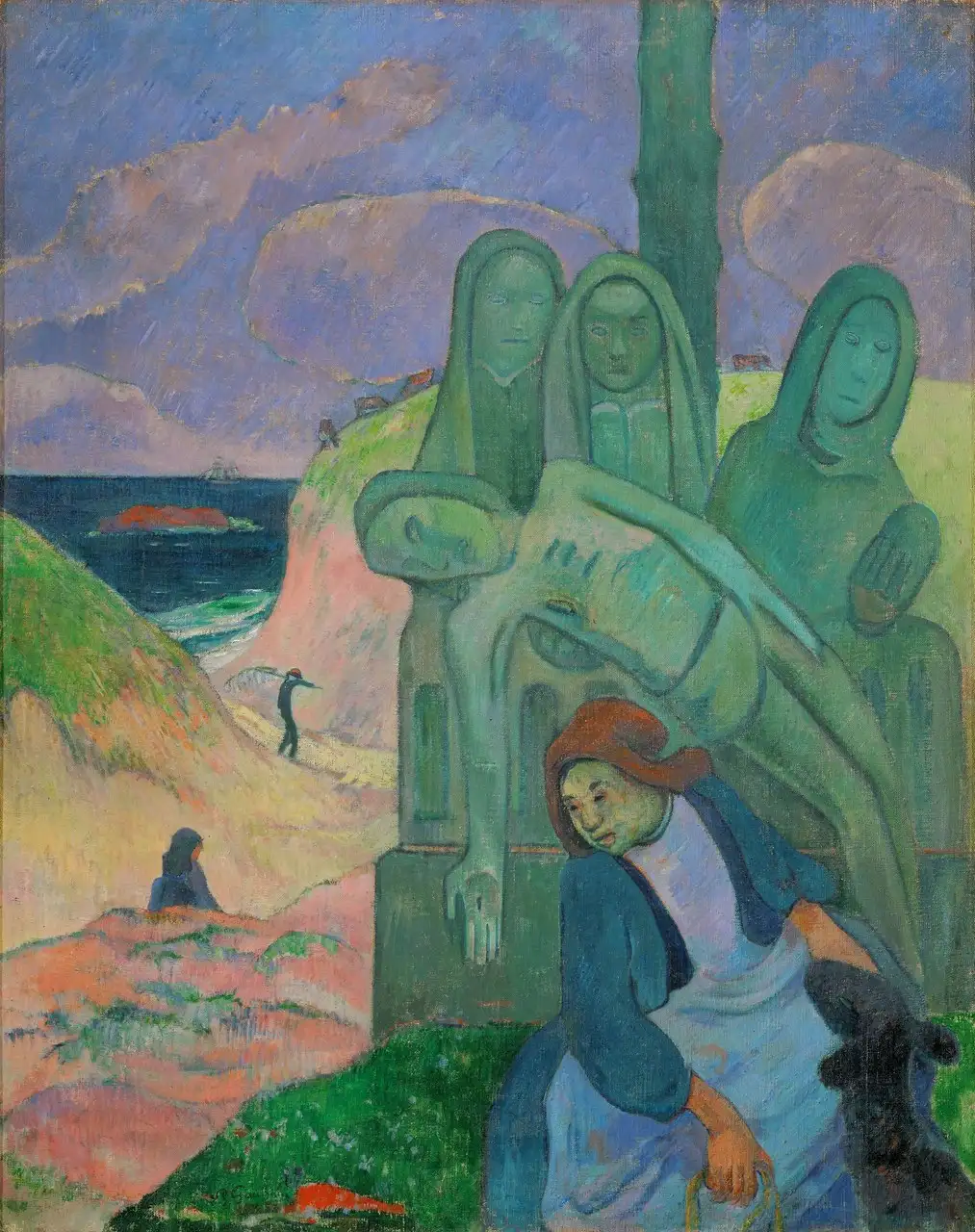 The Green Christ (Breton Calvary) by Paul Gauguin