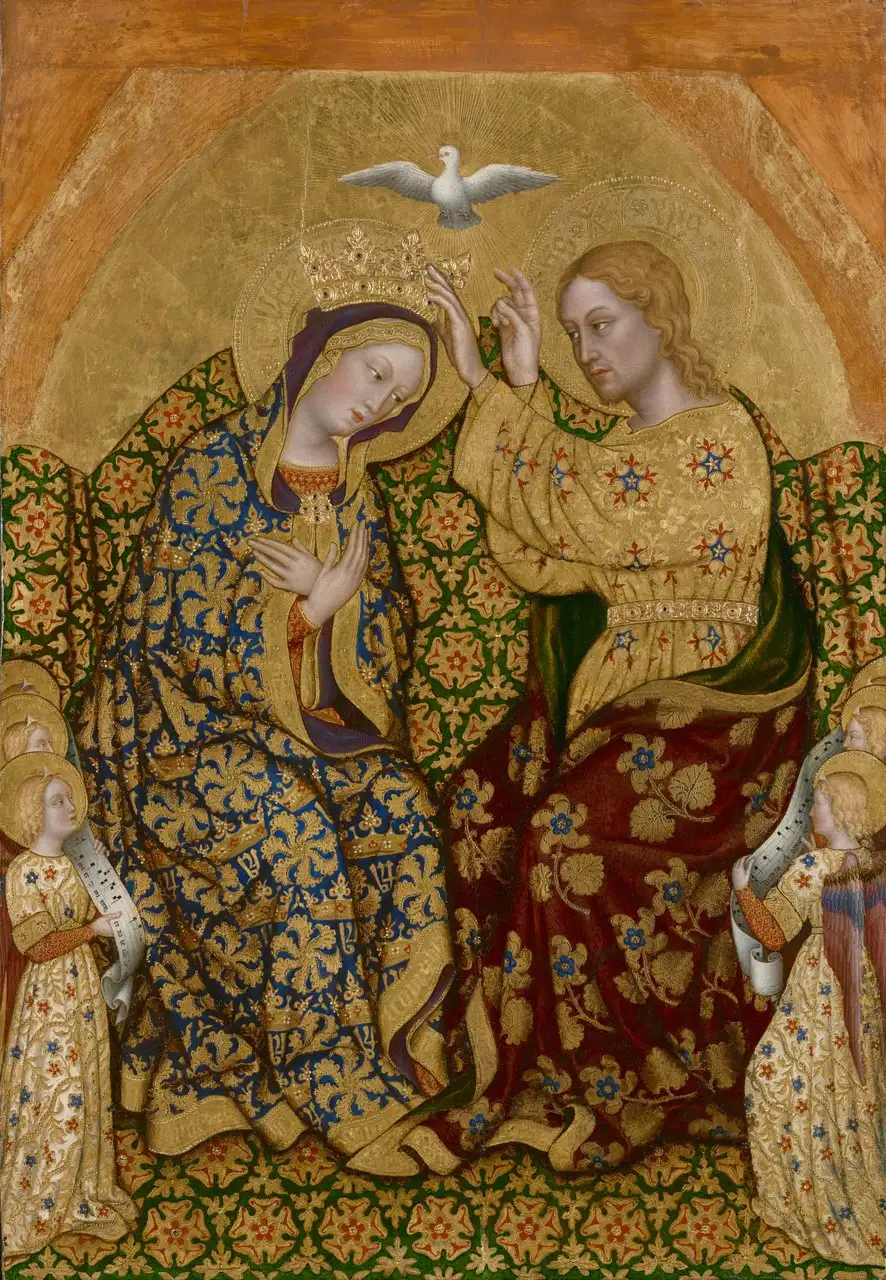 Coronation of the Virgin by Gentile da Fabriano