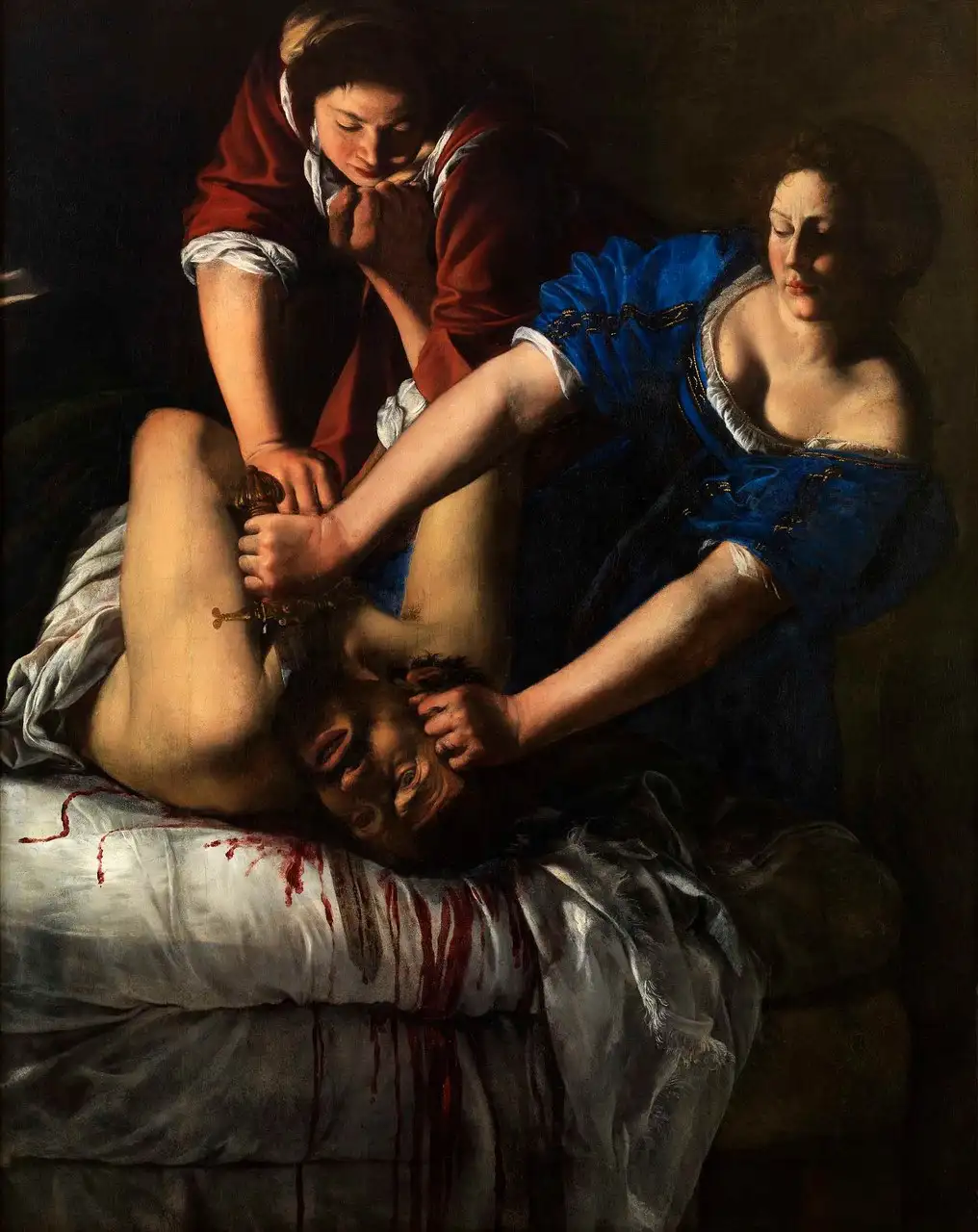 Judith Slaying Holofernes (Naples Version) by Artemisia Gentileschi