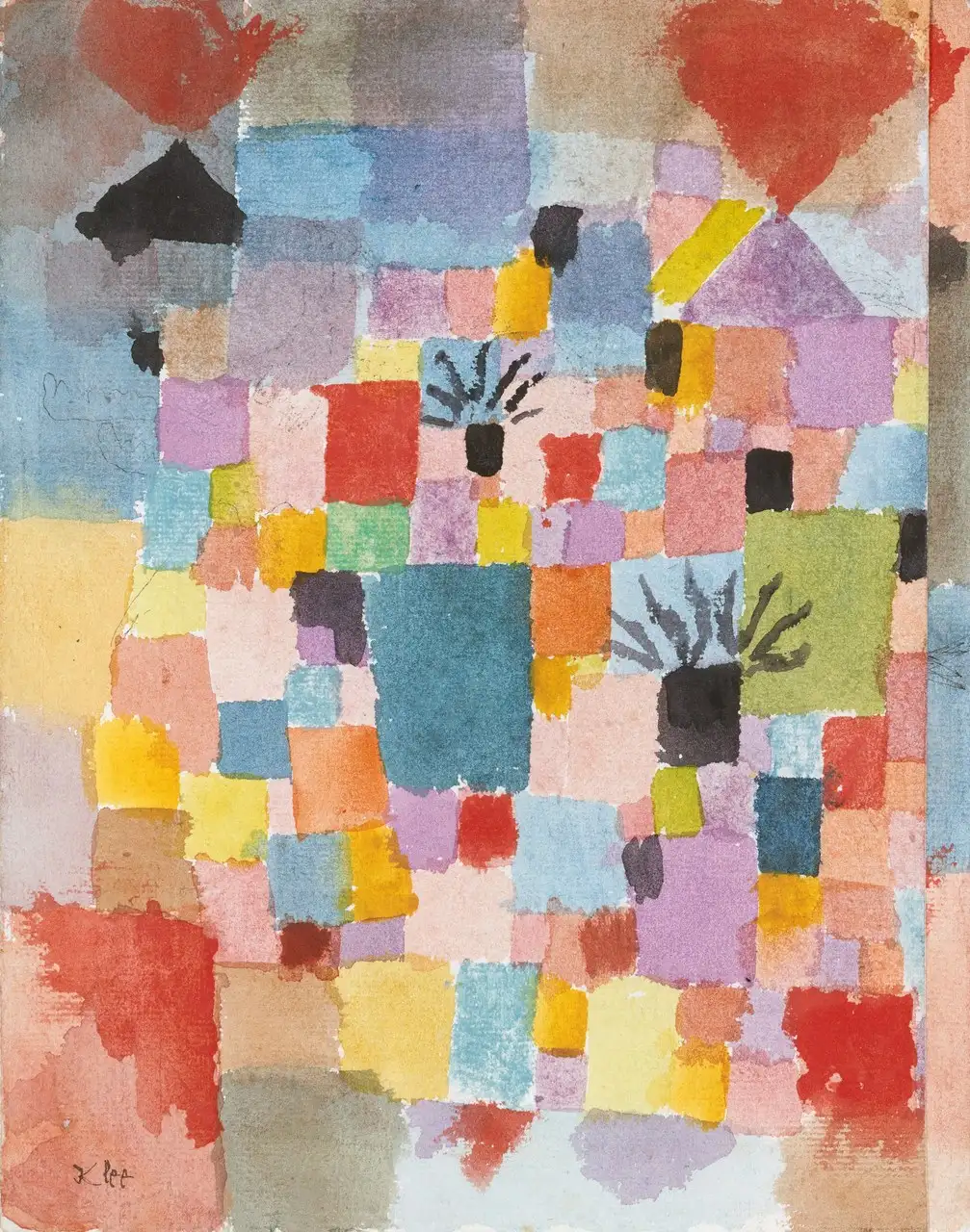 Southern (Tunisian) Gardens by Paul Klee