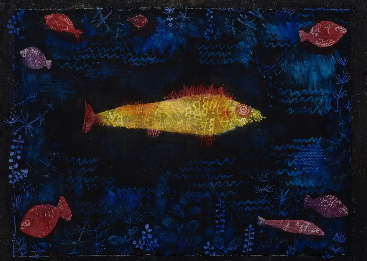The Goldfish by Paul Klee