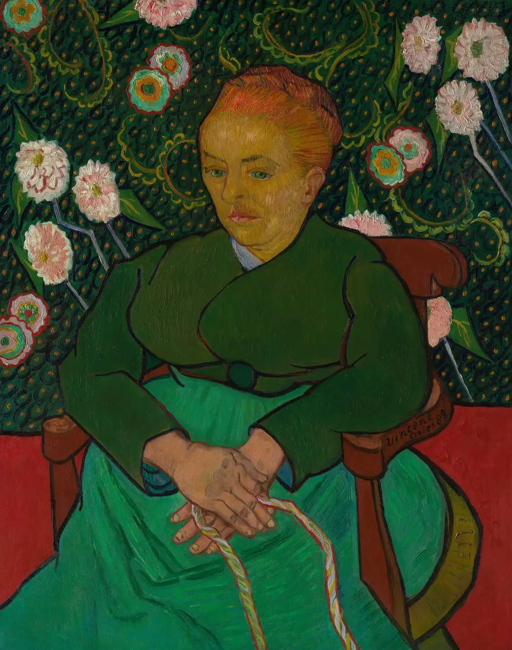 La Berceuse (Woman Rocking a Cradle) by Vincent van Gogh