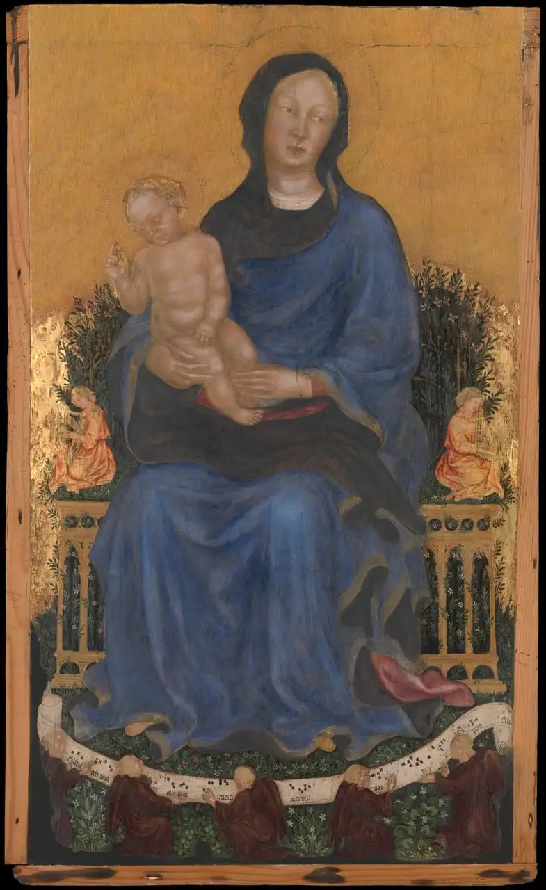 Madonna and Child with Angels by Gentile da Fabriano