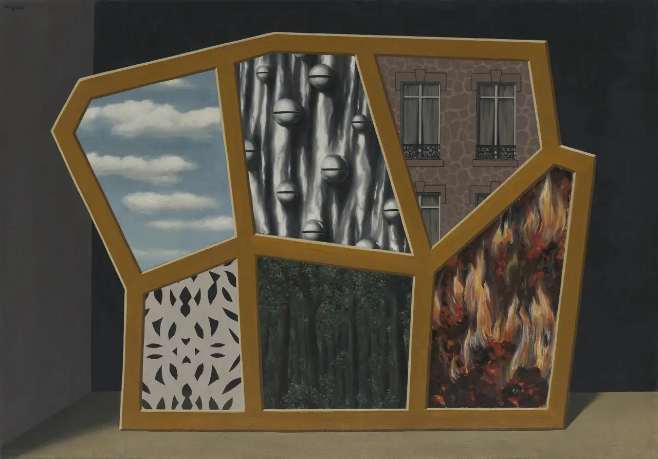 The Empty Mask by René Magritte