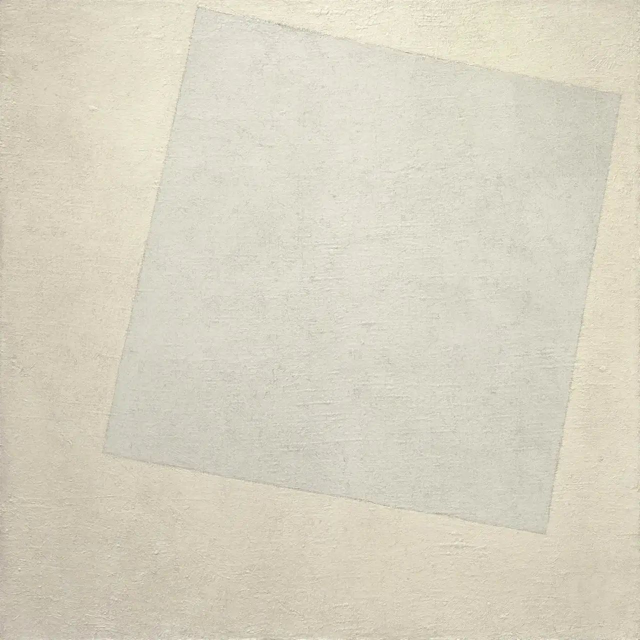 Suprematist Composition: White on White by Kazimir Malevich