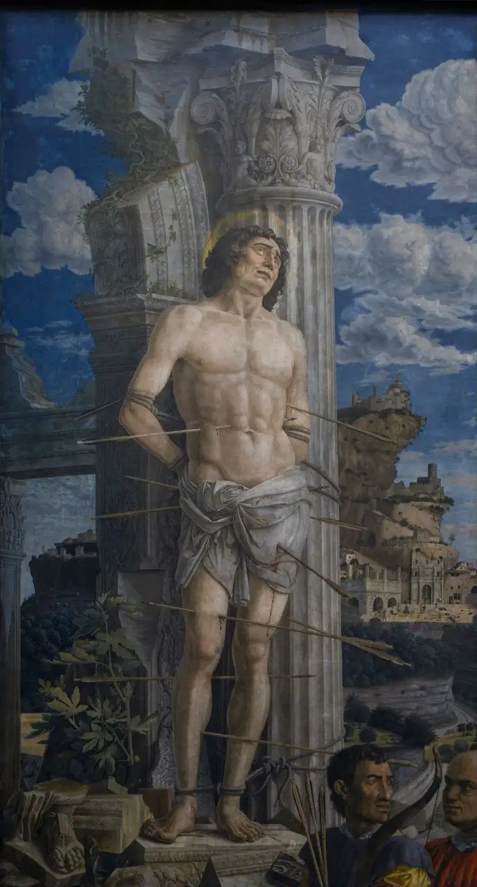 Saint Sebastian by Andrea Mantegna