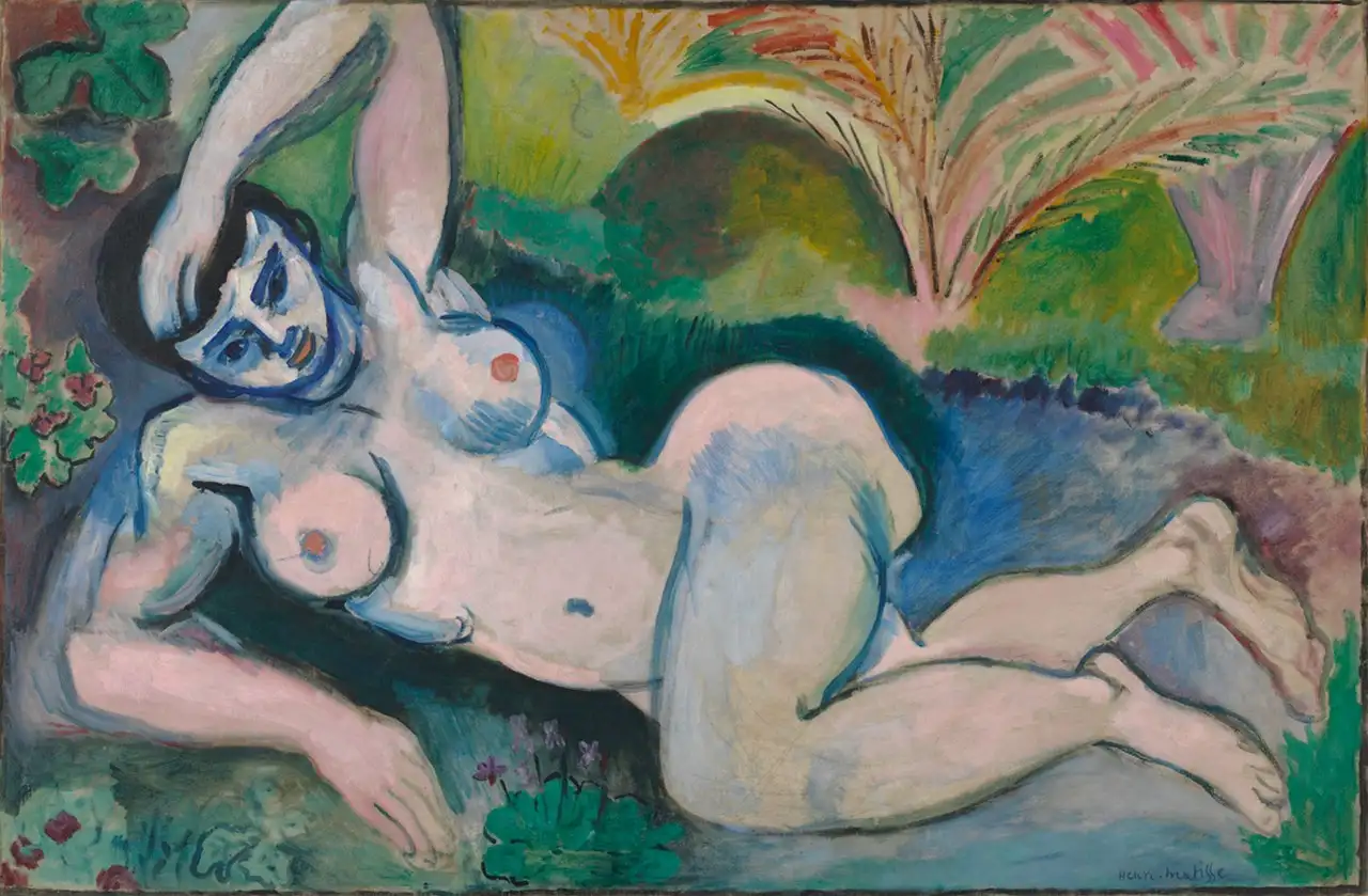 Blue Nude (Souvenir de Biskra) by Henri Matisse