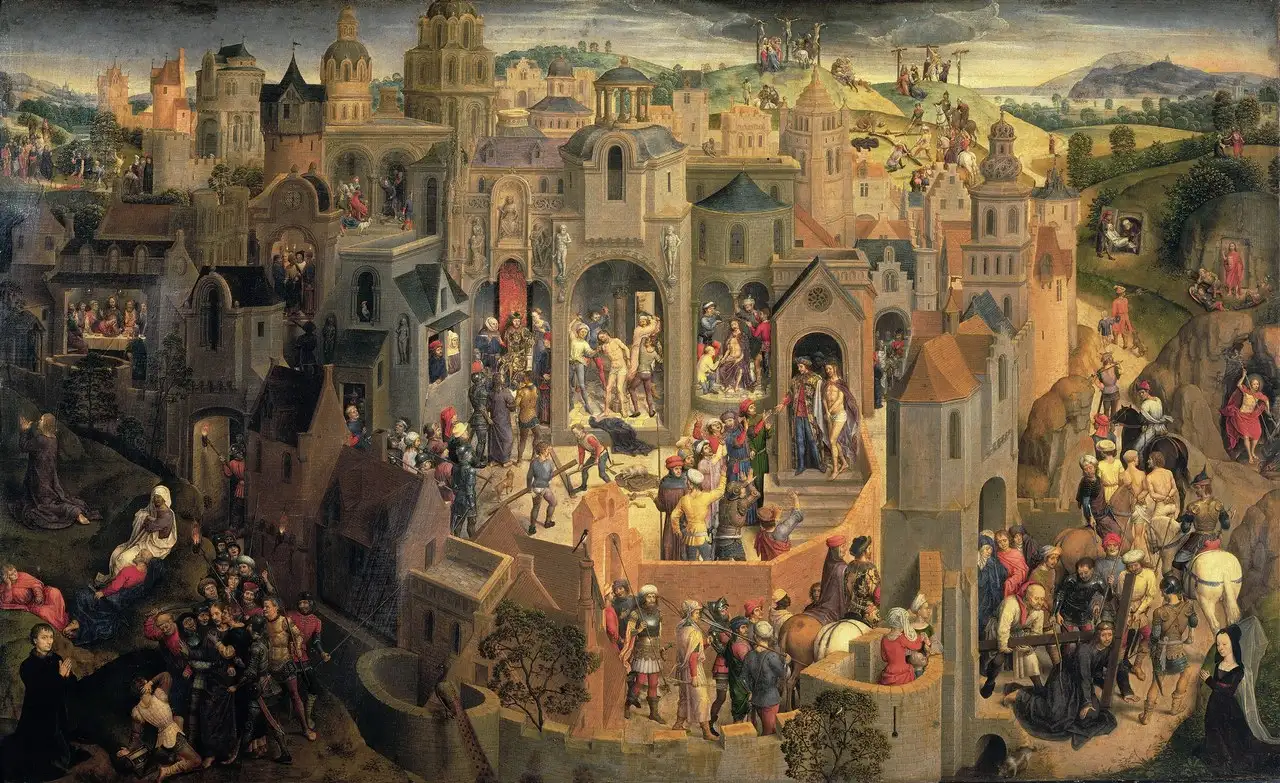 Scenes from the Passion of Christ by Hans Memling