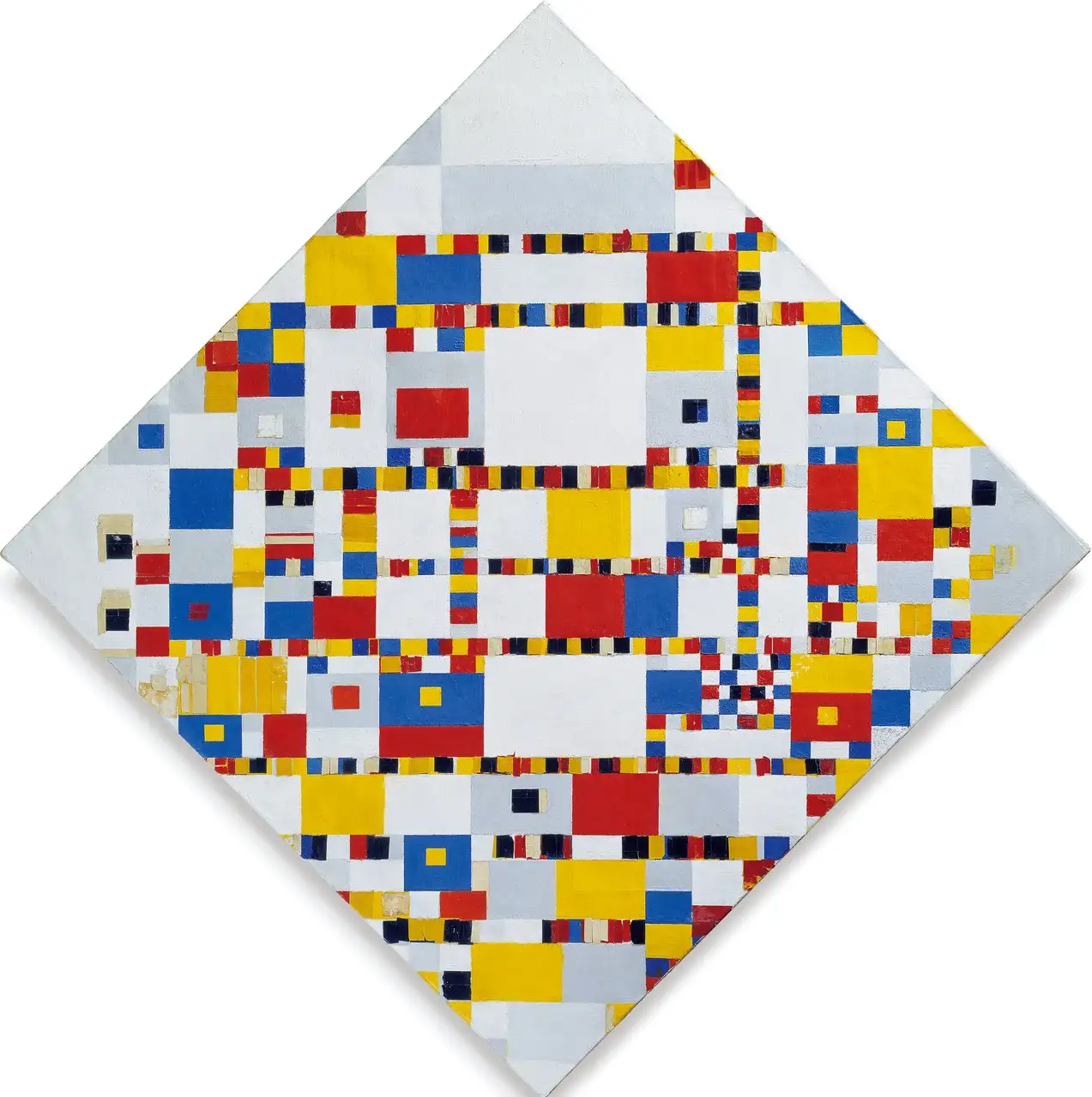 Victory Boogie Woogie by Piet Mondrian