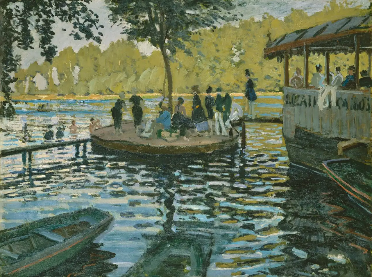 La Grenouillère (Monet) by Claude Monet