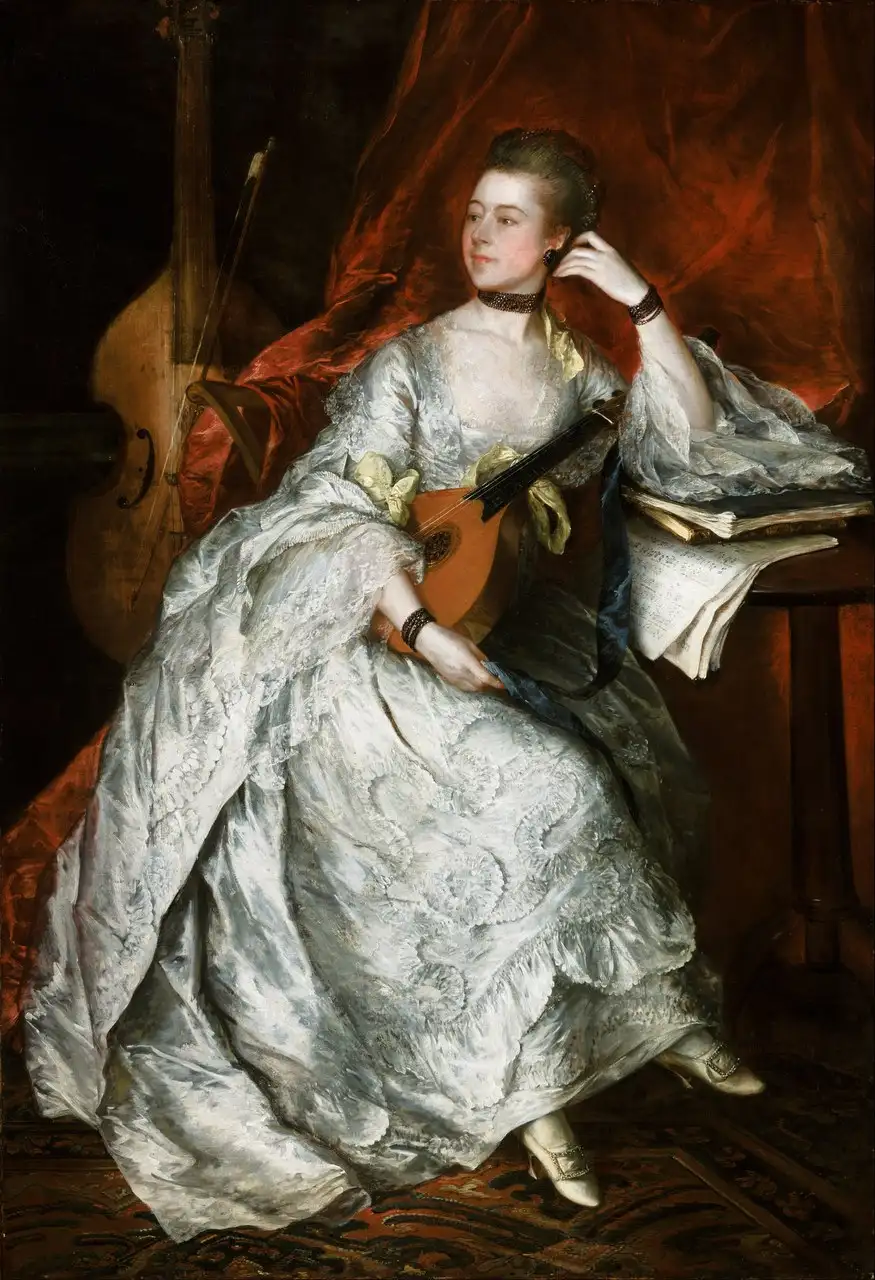Portrait of Ann Ford by Thomas Gainsborough